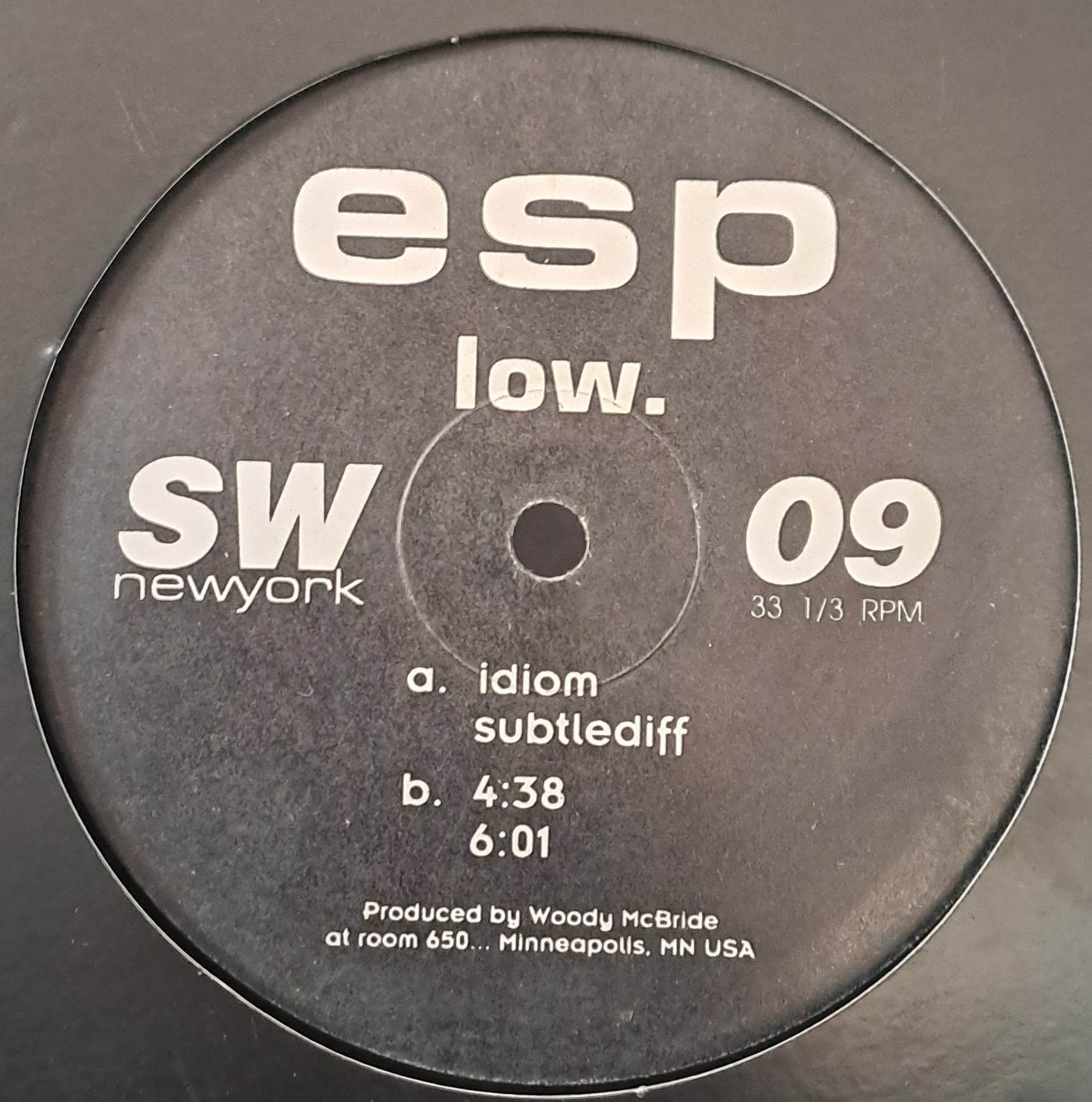 Synewave 09 - vinyle techno